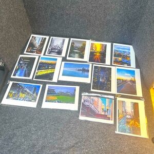 "Greetings from Chicago" greeting cards by artist Michael Bever